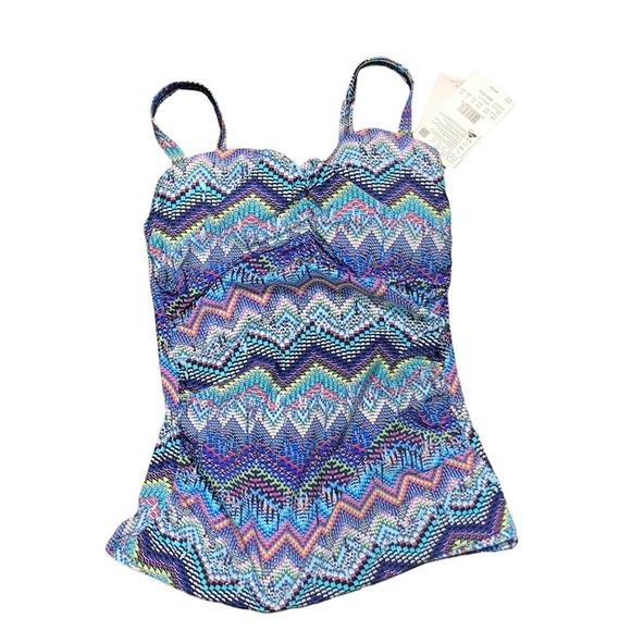 Profile By Gottex Other - Colorful Zigzag Women's Swimsuit